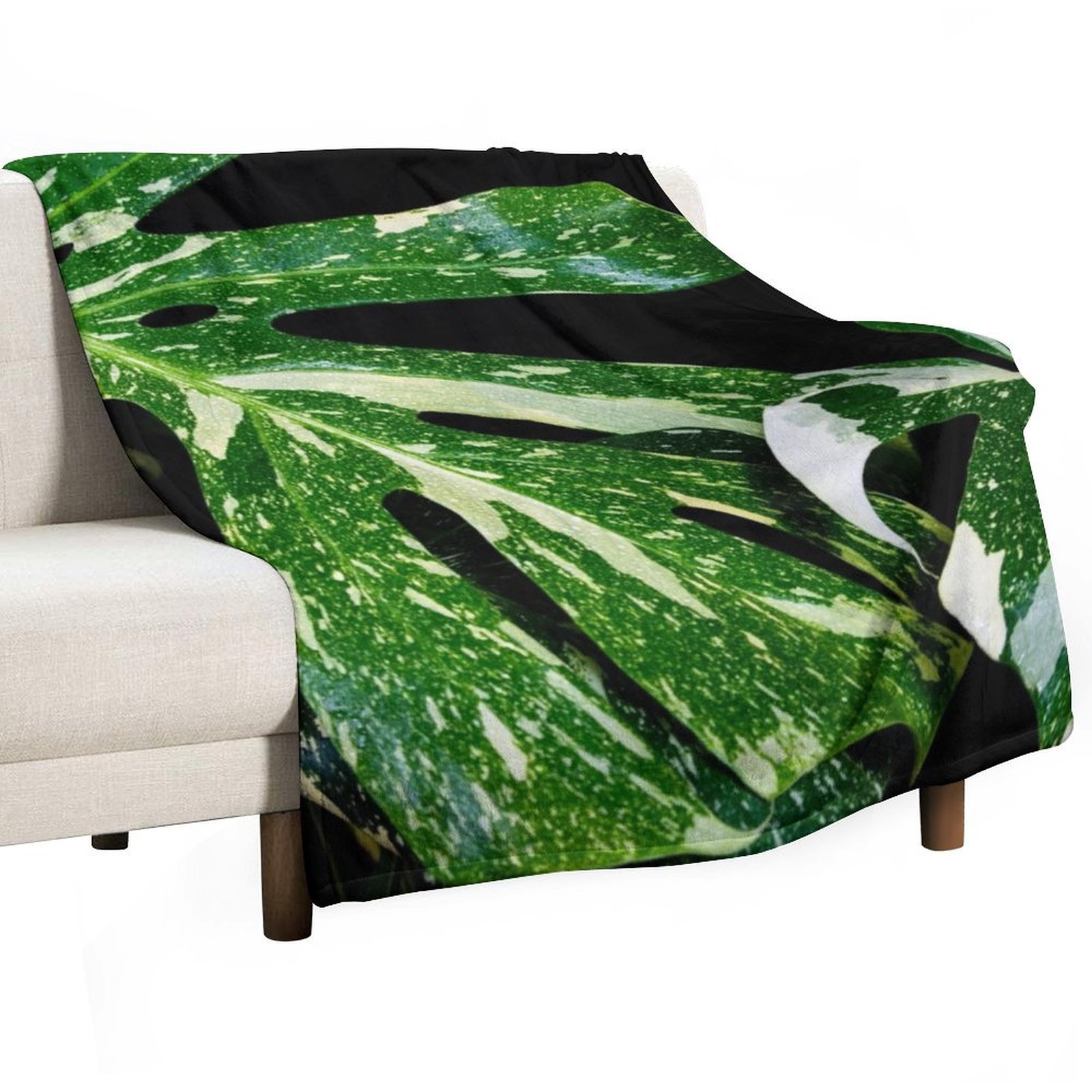 Monstera Thai Constellation - Selimut Monstera Thai Constellation, Selimut Lembut