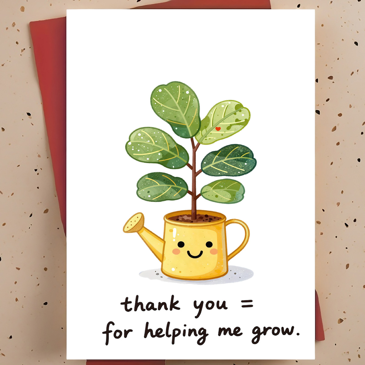 Plant Parent Free - 1 Kartu Ucapan Terima Kasih yang
