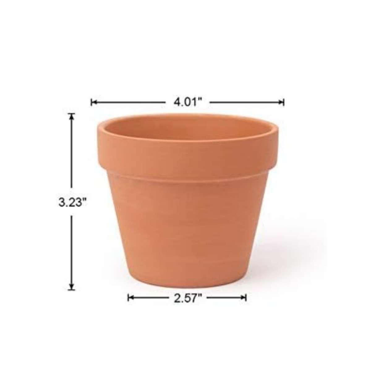 6 Buah 4 Inci Pot Terakota Pot - Cactus Mix Pot ulasan dan harga