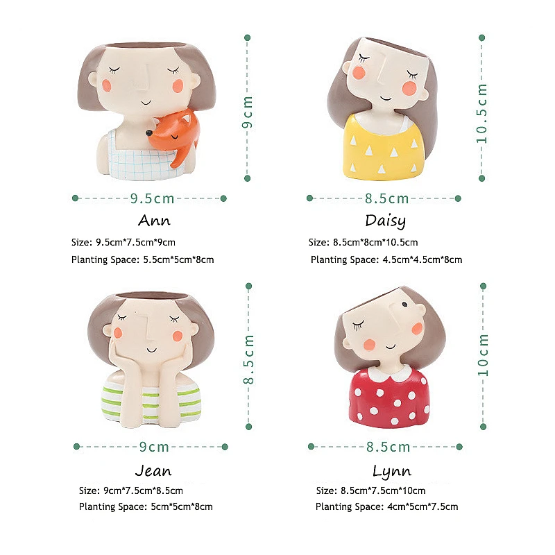 Pot bunga anak perempuan canti - Cactus Mix Pot ulasan dan harga