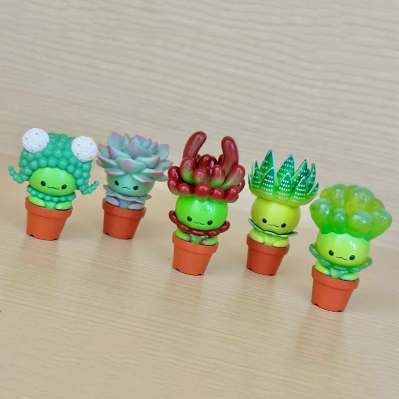 Figur Gashapon Kawaii QUALIA A - Cactus Mix Pot ulasan dan harga