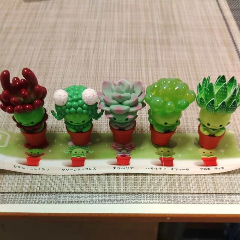Figur Gashapon Kawaii QUALIA A - Cactus Mix Pot ulasan dan harga