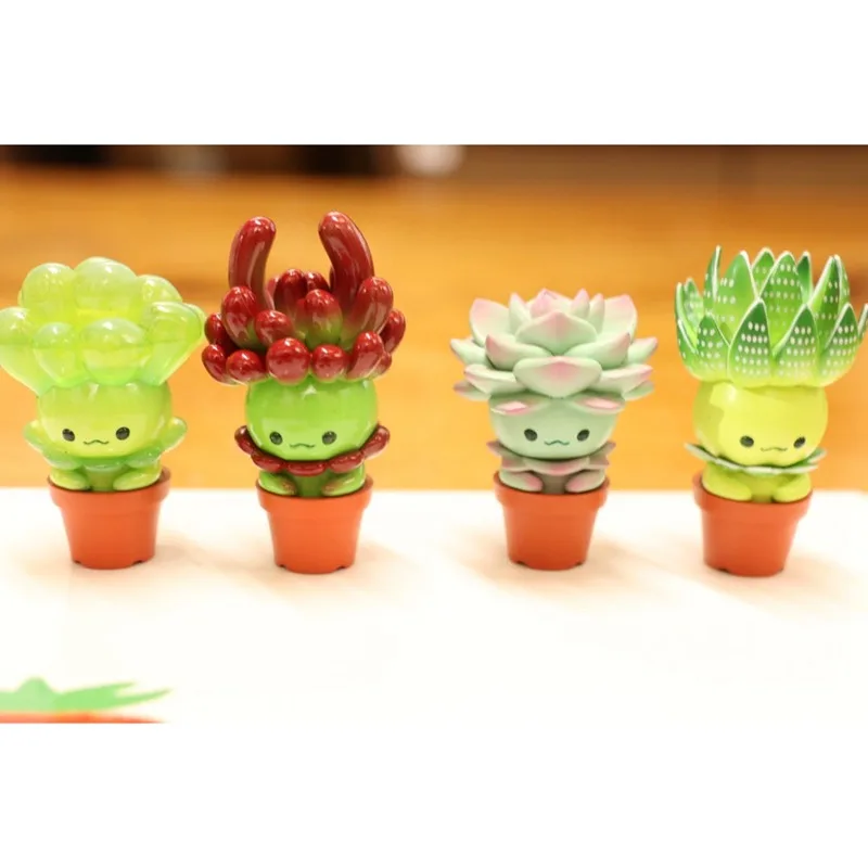 Figur Gashapon Kawaii QUALIA A - Cactus Mix Pot ulasan dan harga