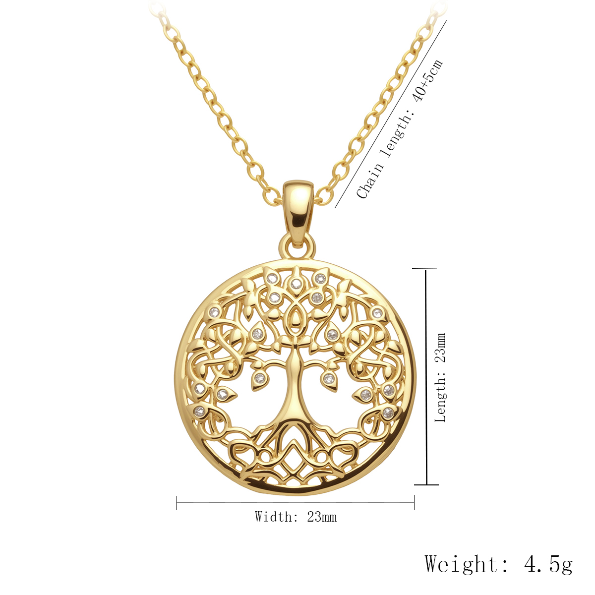 Kalung Pohon Kehidupan Fashion - Plant Parent Free ulasan dan harga