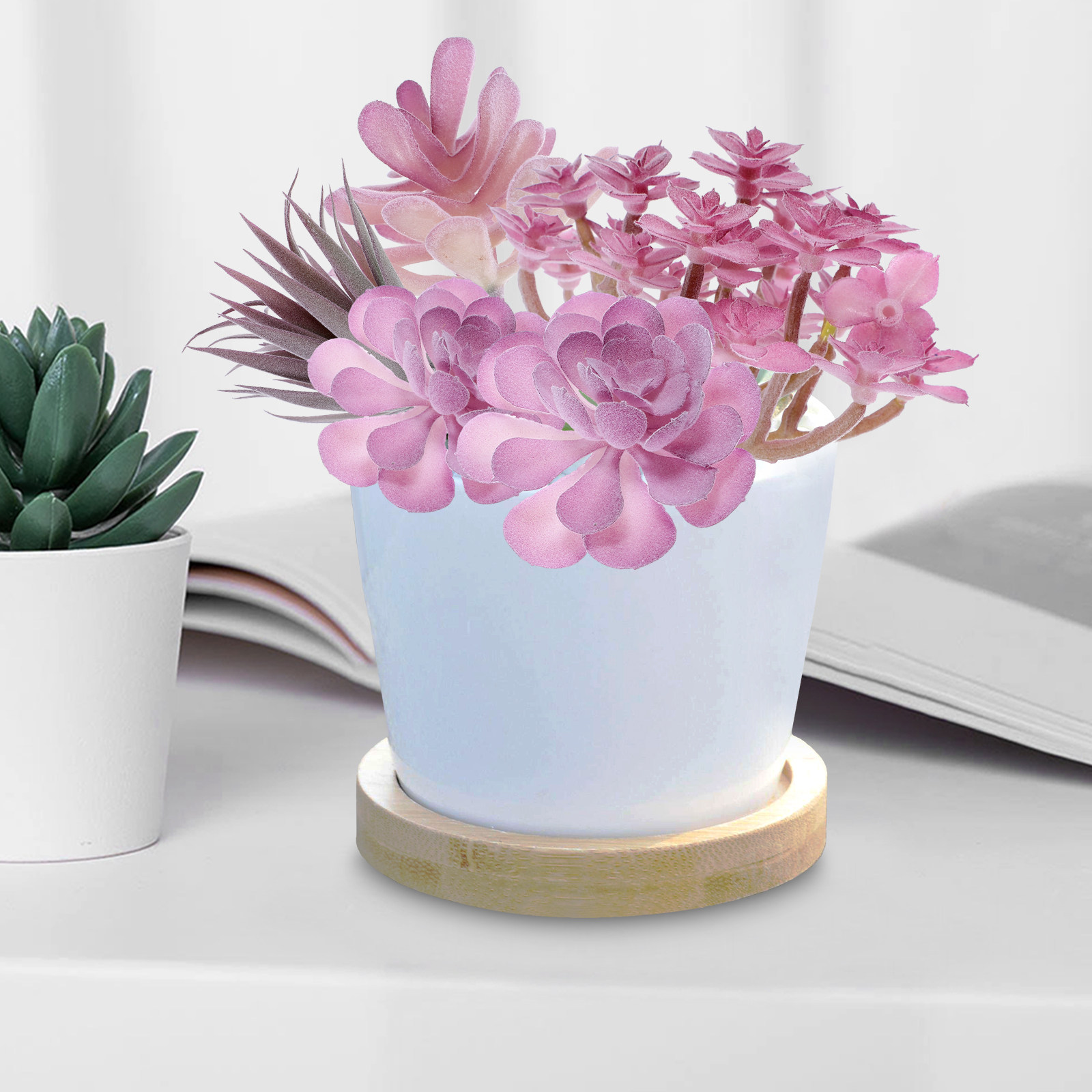 9 Buah Tanaman Buatan Dalam Ru - Succulent Arrangement Mini ulasan dan harga
