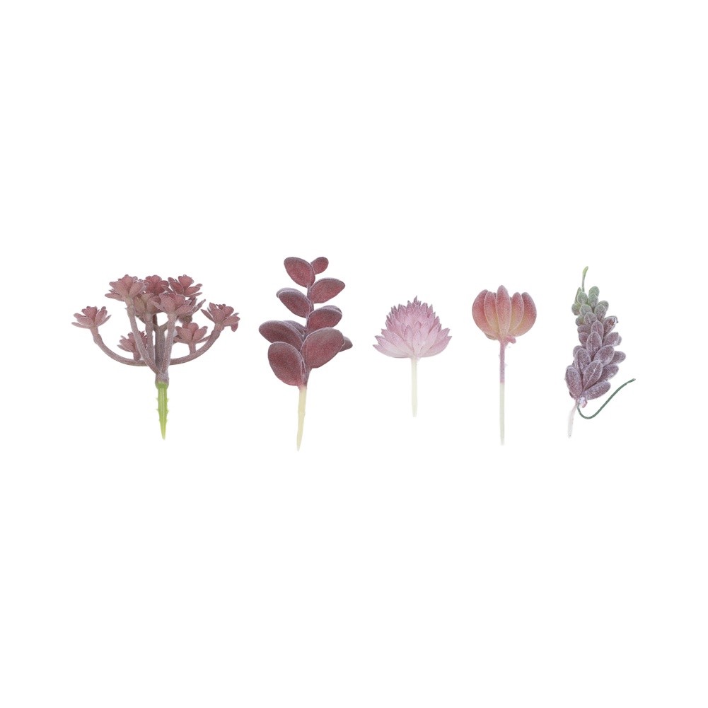 Susunan Sukulen Buatan Bertema - Succulent Arrangement Mini ulasan dan harga