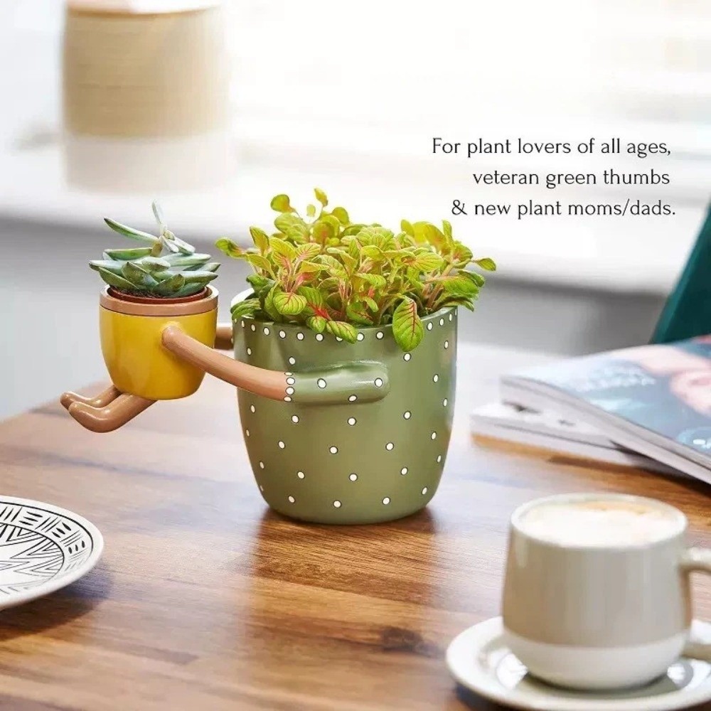 Pot Bunga Resin untuk Orang Tu - Plant Parent Free ulasan dan harga